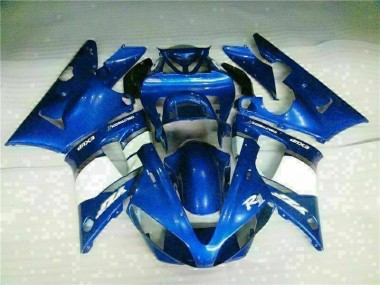 Blau 00-01 YZF R1 Motorrad Verkleidung Komplett Sets