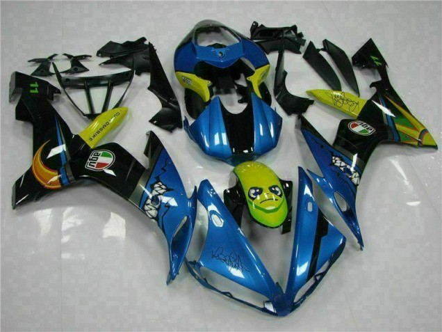 Blau 04-06 YZF R1 Motorrad Vollverkleidung Blau 04-06 YZF R1 Motorrad Vollverkleidung