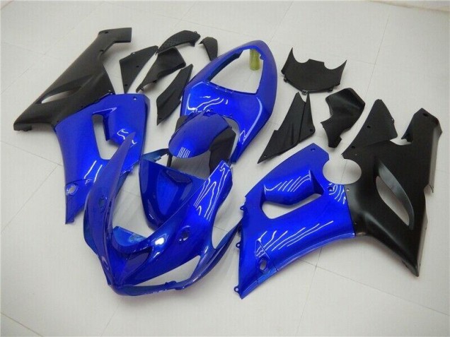 Blau 05-06 ZX6R Motorrad Verkleidung Blau 05-06 ZX6R Motorrad Verkleidung