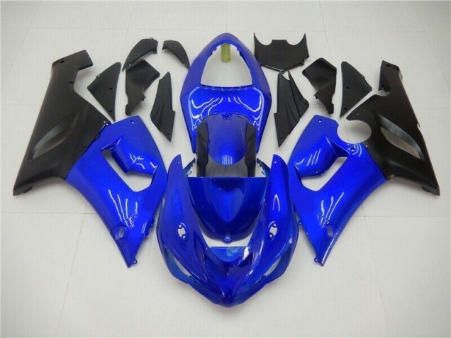 Blau 05-06 ZX6R Motorrad Verkleidung Blau 05-06 ZX6R Motorrad Verkleidung