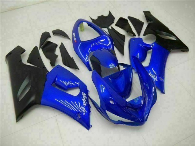 Blau 05-06 ZX6R Motorrad Verkleidungen Blau 05-06 ZX6R Motorrad Verkleidungen