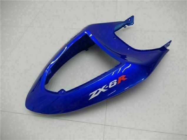 Blau 05-06 ZX6R Motorrad Verkleidungen Blau 05-06 ZX6R Motorrad Verkleidungen