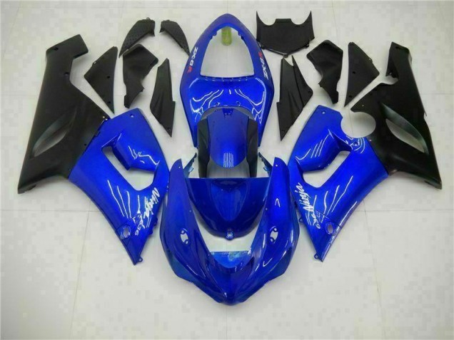 Blau 05-06 ZX6R Motorrad Verkleidungen Blau 05-06 ZX6R Motorrad Verkleidungen