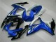 Blau 06-07 GSXR 600/750 Motorrad Verkleidungen & Plastik