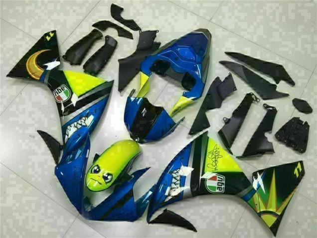 Blau 09-11 YZF R1 Motorrad Verkleidung Blau 09-11 YZF R1 Motorrad Verkleidung