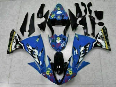 Blau 09-11 YZF R1 Motorrad Verkleidungen