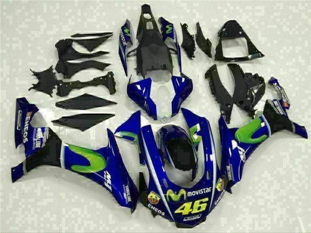 Blau 15-19 YZF R1 Motorrad Verkleidung Blau 15-19 YZF R1 Motorrad Verkleidung