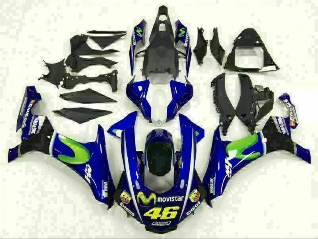 Blau 15-19 YZF R1 Motorrad Verkleidung Blau 15-19 YZF R1 Motorrad Verkleidung