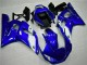 Blau 98-02 YZF R6 Motorrad Verkleidungen Blau 98-02 YZF R6 Motorrad Verkleidungen