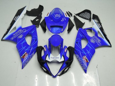 Blau Corona 05-06 GSXR 1000 Motorrad Verkleidung
