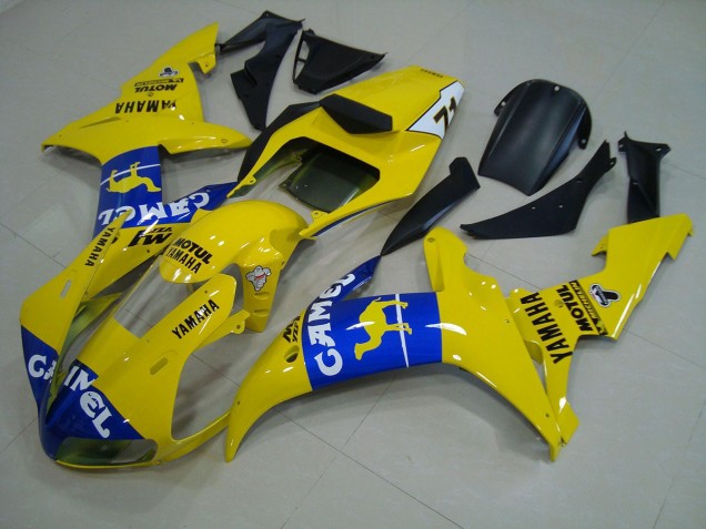 Blau Gelb 02-03 YZF R1 Motorrad Verkleidung