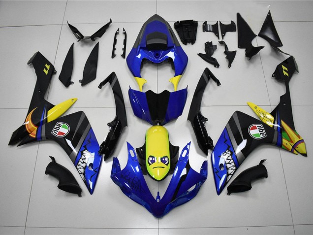 Blau Hai 07-08 YZF R1 Motorrad Verkleidung