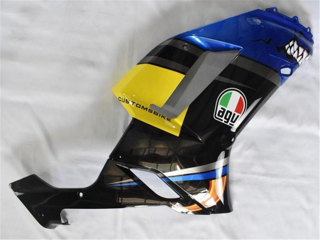 Blau Hai 07-08 ZX6R Motorrad Verkleidung Blau Hai 07-08 ZX6R Motorrad Verkleidung
