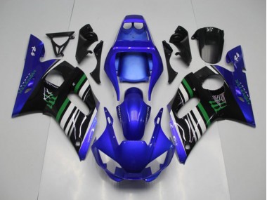 Blau Monster 98-02 YZF R6 Motorrad Verkleidung