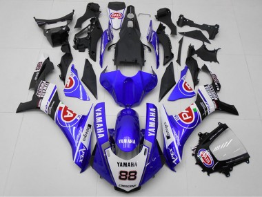 Blau PATA 88 15-19 YZF R1 Motorrad Verkleidung