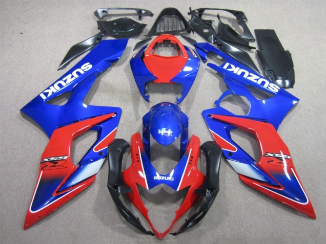 Blau Rot 05-06 GSXR 1000 Motorrad Verkleidung Blau Rot 05-06 GSXR 1000 Motorrad Verkleidung