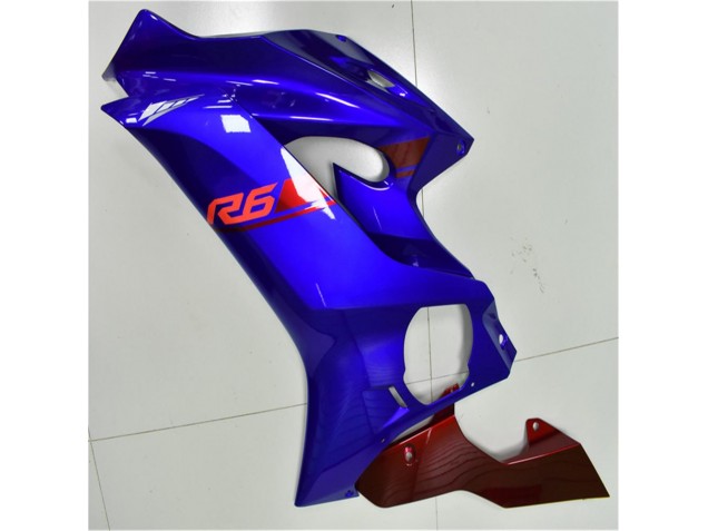 Blau Rot 17-21 YZF R6 Motorrad Verkleidung Blau Rot 17-21 YZF R6 Motorrad Verkleidung