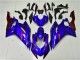 Blau Rot 17-21 YZF R6 Motorrad Verkleidung Blau Rot 17-21 YZF R6 Motorrad Verkleidung