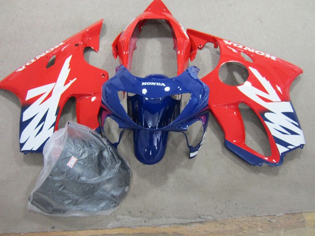 Blau Rot 99-00 CBR600 F4 Motorrad Verkleidung Blau Rot 99-00 CBR600 F4 Motorrad Verkleidung