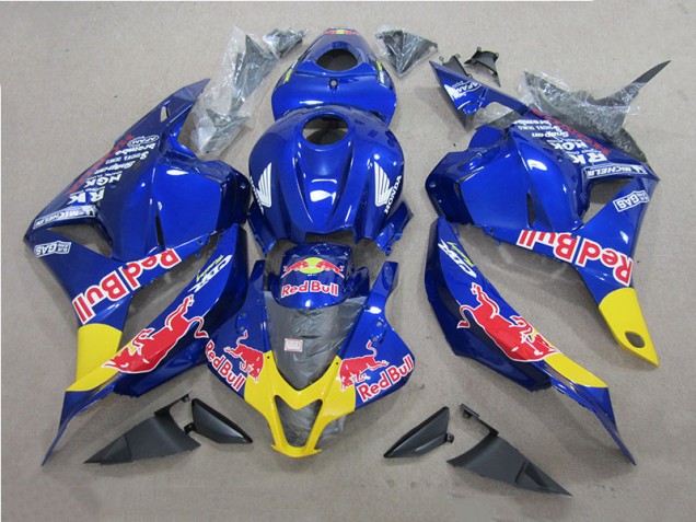 Blau Rot Bull 09-12 CBR600RR Motorrad Verkleidung Blau Rot Bull 09-12 CBR600RR Motorrad Verkleidung