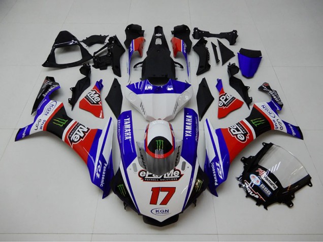 Blau Rot KGN 17 15-19 YZF R1 Motorrad Verkleidung Blau Rot KGN 17 15-19 YZF R1 Motorrad Verkleidung