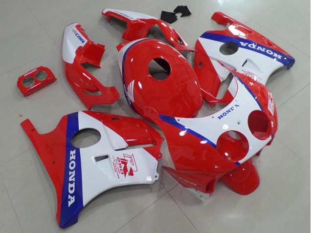 Blau Rot Weiß 91-98 CBR250RR MC22 Motorrad Verkleidung