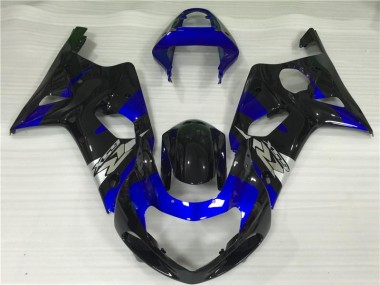 Blau Schwarz 00-02 GSXR 1000 Motorrad Verkleidung