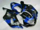 Blau Schwarz 01-03 GSXR 600/750 Motorrad Verkleidung Blau Schwarz 01-03 GSXR 600/750 Motorrad Verkleidung