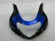 Blau Schwarz 01-03 GSXR 600/750 Motorrad Verkleidung Blau Schwarz 01-03 GSXR 600/750 Motorrad Verkleidung