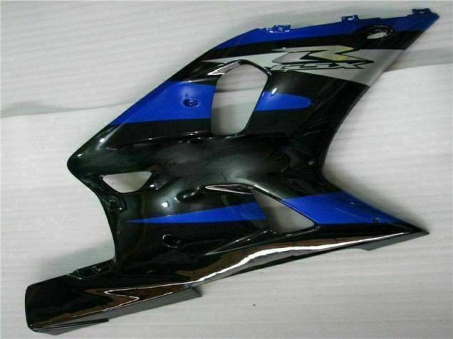 Blau Schwarz 01-03 GSXR 600/750 Motorrad Verkleidung Blau Schwarz 01-03 GSXR 600/750 Motorrad Verkleidung