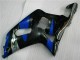 Blau Schwarz 01-03 GSXR 600/750 Motorrad Verkleidung Blau Schwarz 01-03 GSXR 600/750 Motorrad Verkleidung