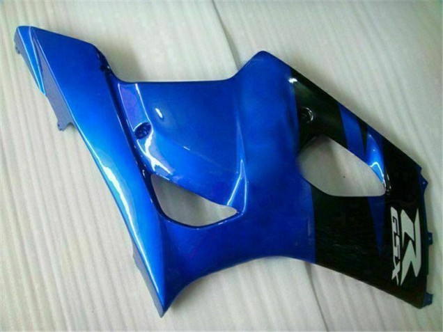Blau Schwarz 03-04 GSXR 1000 Motorrad Verkleidung