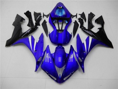 Blau Schwarz 04-06 YZF R1 Motorrad Verkleidung & Plastik