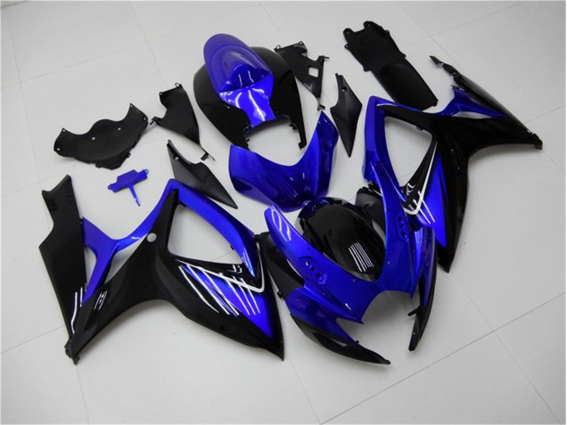 Blau Schwarz 06-07 GSXR 600/750 Motorrad Verkleidung & Plastik Blau Schwarz 06-07 GSXR 600/750 Motorrad Verkleidung & Plastik