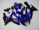 Blau Schwarz 06-07 GSXR 600/750 Motorrad Verkleidung & Plastik Blau Schwarz 06-07 GSXR 600/750 Motorrad Verkleidung & Plastik
