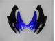 Blau Schwarz 06-07 GSXR 600/750 Motorrad Verkleidung & Plastik Blau Schwarz 06-07 GSXR 600/750 Motorrad Verkleidung & Plastik