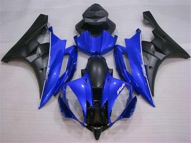Blau Schwarz 06-07 YZF R6 Motor Verkleidung