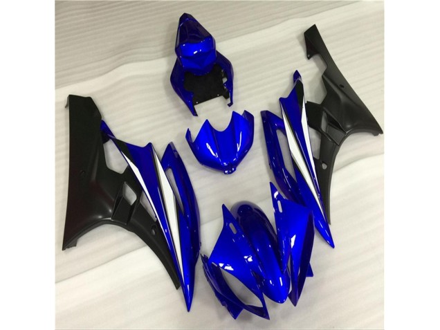 Blau Schwarz 06-07 YZF R6 Motorrad Vollverkleidung & Plastik Blau Schwarz 06-07 YZF R6 Motorrad Vollverkleidung & Plastik