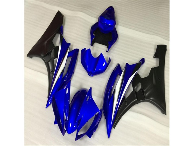 Blau Schwarz 06-07 YZF R6 Motorrad Vollverkleidung & Plastik Blau Schwarz 06-07 YZF R6 Motorrad Vollverkleidung & Plastik