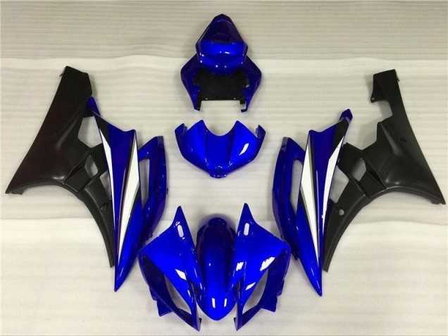Blau Schwarz 06-07 YZF R6 Motorrad Vollverkleidung & Plastik Blau Schwarz 06-07 YZF R6 Motorrad Vollverkleidung & Plastik