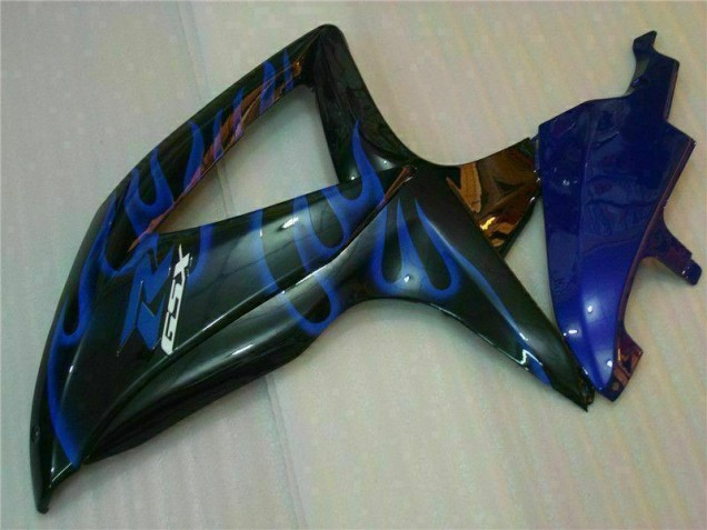 Blau Schwarz 08-10 GSXR 600/750 Motorrad Verkleidung Blau Schwarz 08-10 GSXR 600/750 Motorrad Verkleidung