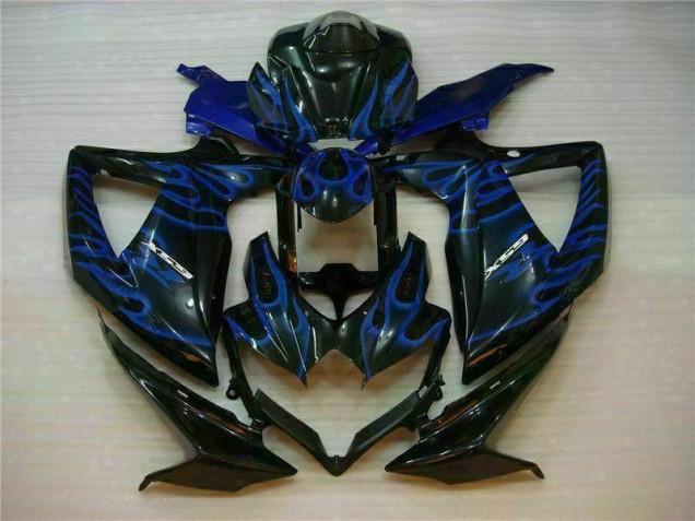 Blau Schwarz 08-10 GSXR 600/750 Motorrad Verkleidung Blau Schwarz 08-10 GSXR 600/750 Motorrad Verkleidung