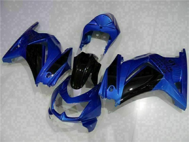 Blau Schwarz 08-12 EX250 Motorrad Verkleidung Blau Schwarz 08-12 EX250 Motorrad Verkleidung