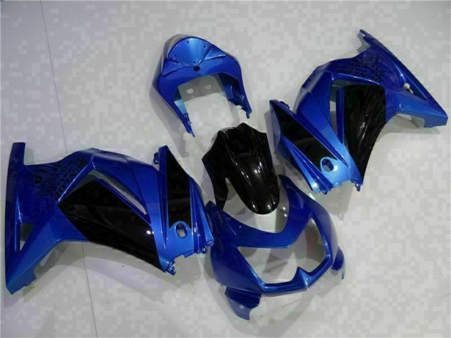 Blau Schwarz 08-12 EX250 Motorrad Verkleidung Blau Schwarz 08-12 EX250 Motorrad Verkleidung