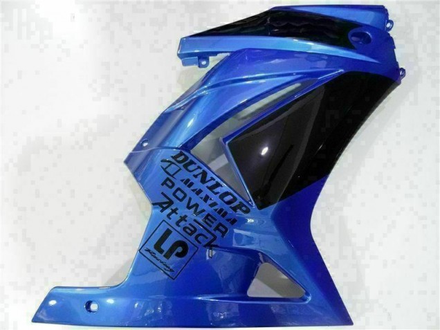 Blau Schwarz 08-12 EX250 Motorrad Verkleidung Blau Schwarz 08-12 EX250 Motorrad Verkleidung