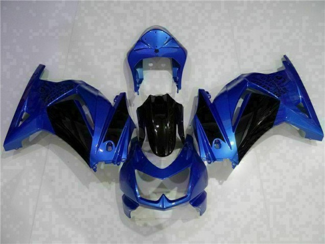 Blau Schwarz 08-12 EX250 Motorrad Verkleidung Blau Schwarz 08-12 EX250 Motorrad Verkleidung