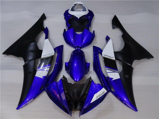 Blau Schwarz 08-16 YZF R6 Motorrad Verkleidung