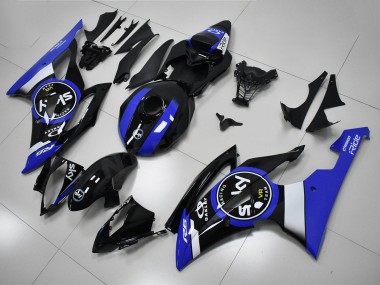 Blau Schwarz 08-16 YZF R6 Motorrad Verkleidung & Plastik