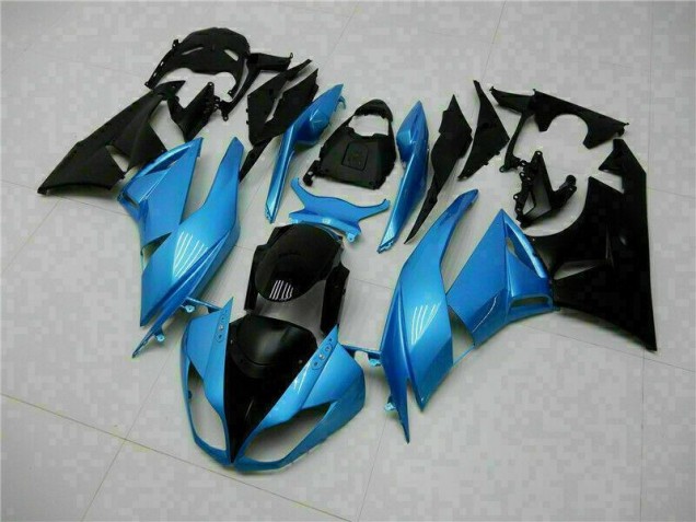 Blau Schwarz 09-12 ZX6R Motorrad Verkleidung Blau Schwarz 09-12 ZX6R Motorrad Verkleidung