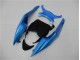Blau Schwarz 09-12 ZX6R Motorrad Verkleidungen Blau Schwarz 09-12 ZX6R Motorrad Verkleidungen